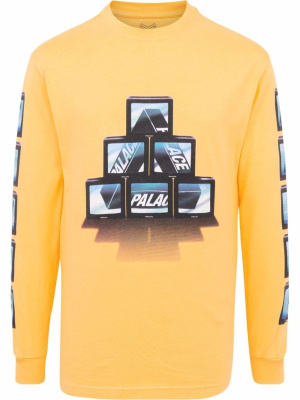 

PTV long-sleeve T-shirt, Palace PTV long-sleeve T-shirt