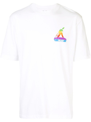 

Jobsworth logo-print T-shirt, Palace Jobsworth logo-print T-shirt