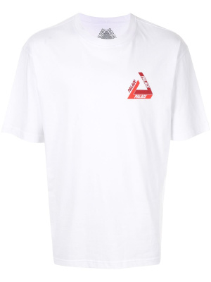 

Tri-Shadow logo-print T-shirt, Palace Tri-Shadow logo-print T-shirt