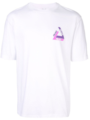 

Tri-Shadow logo-print T-shirt, Palace Tri-Shadow logo-print T-shirt