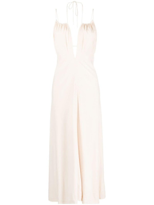 

Halterneck sleeveless maxi dress, TOTEME Halterneck sleeveless maxi dress