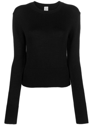 

Crew-neck ribbed jumper, TOTEME Crew-neck ribbed jumper