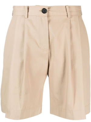 

Pleat-detail shorts, TOTEME Pleat-detail shorts