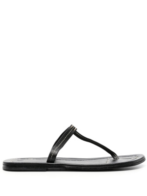 

T-bar leather sandals, TOTEME T-bar leather sandals