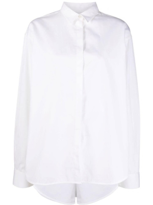

Signature concealed placket shirt, TOTEME Signature concealed placket shirt