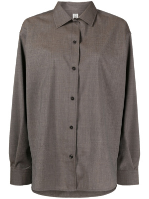 

Long-sleeved wool shirt, TOTEME Long-sleeved wool shirt