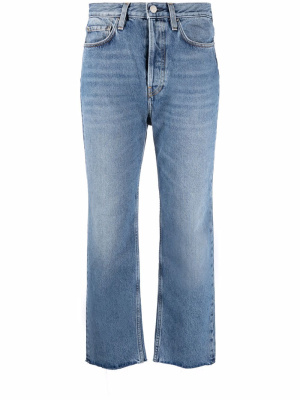 

Cropped straight-leg jeans, TOTEME Cropped straight-leg jeans