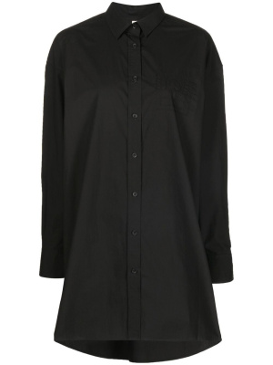 

Logo-embroidered cotton shirt, TOTEME Logo-embroidered cotton shirt
