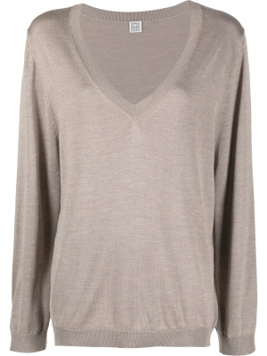 

V-neck cashmere jumper, TOTEME V-neck cashmere jumper