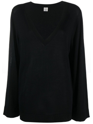 

V-neck knitted jumper, TOTEME V-neck knitted jumper