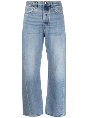 

High-waist straight-leg jeans, TOTEME High-waist straight-leg jeans