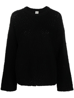 

Crew neck organic-cotton jumper, TOTEME Crew neck organic-cotton jumper