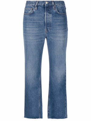 

Cropped straight-leg jeans, TOTEME Cropped straight-leg jeans