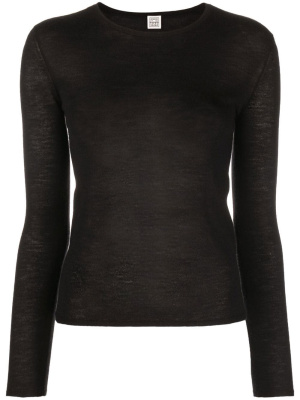 

Long-sleeve cashmere top, TOTEME Long-sleeve cashmere top