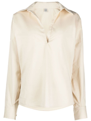 

Spread-collar blouse, TOTEME Spread-collar blouse