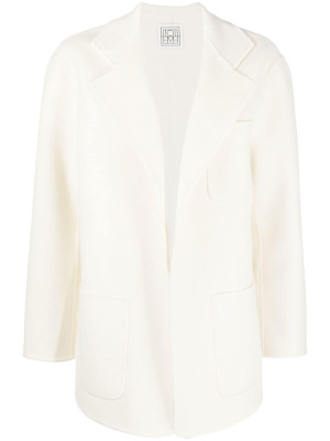 

Patch-pocket wool blazer, TOTEME Patch-pocket wool blazer