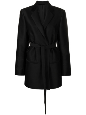 

Belted single-breasted blazer, TOTEME Belted single-breasted blazer