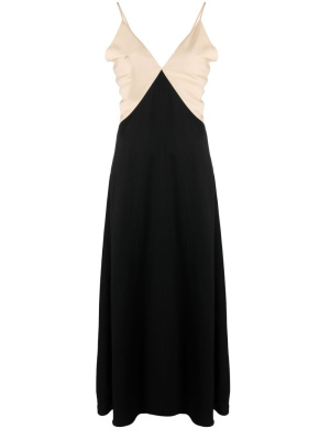 

V-neck maxi dress, TOTEME V-neck maxi dress