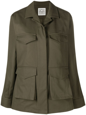 

Cargo-style cotton jacket, TOTEME Cargo-style cotton jacket