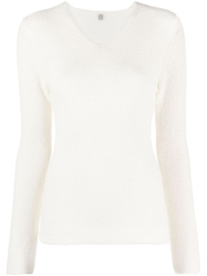 

V-neck knitted jumper, TOTEME V-neck knitted jumper