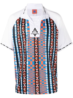

Aop Folk Kappa polo shirt, Marcelo Burlon County of Milan Aop Folk Kappa polo shirt