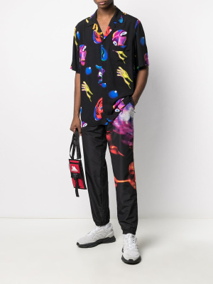 

Flower print track pants, Marcelo Burlon County of Milan Flower print track pants