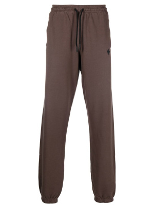 

Logo-embroidered cotton track pants, Marcelo Burlon County of Milan Logo-embroidered cotton track pants