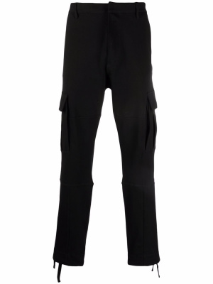 

Cross embroidered cargo track pants, Marcelo Burlon County of Milan Cross embroidered cargo track pants