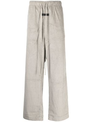 

Drawstring corduroy track pants, FEAR OF GOD ESSENTIALS Drawstring corduroy track pants