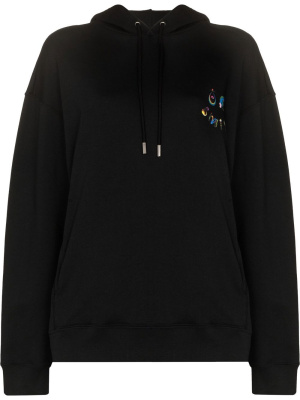 

Graphic-print cotton hoodie, Opening Ceremony Graphic-print cotton hoodie