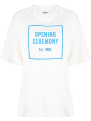 

Logo-print cotton T-shirt, Opening Ceremony Logo-print cotton T-shirt