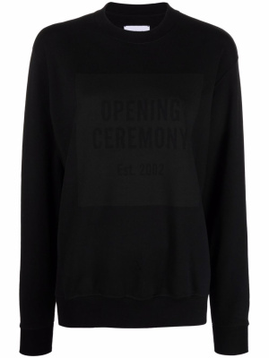

Box-logo crew-neck sweatshirt, Opening Ceremony Box-logo crew-neck sweatshirt