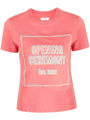 

Box Logo print T-shirt, Opening Ceremony Box Logo print T-shirt
