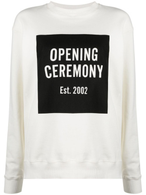 

Box-logo sweatshirt, Opening Ceremony Box-logo sweatshirt