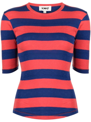 

Charlotte stripe-print T-shirt, YMC Charlotte stripe-print T-shirt
