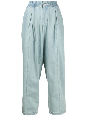 

Sylvian elasticated-waistband trousers, YMC Sylvian elasticated-waistband trousers