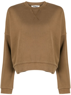

Almost Grown crew-neck sweatshirt, YMC Almost Grown crew-neck sweatshirt
