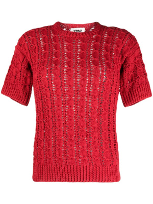 

Rosemary perforated-design jumper, YMC Rosemary perforated-design jumper