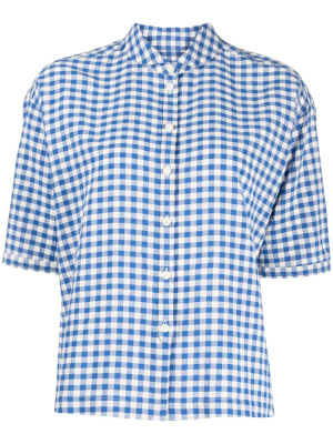 

Marianne gingham-print shirt, YMC Marianne gingham-print shirt