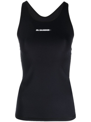 

Logo-print tank top, Jil Sander Logo-print tank top