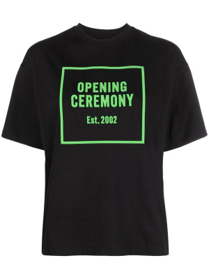 

Logo-print cotton T-shirt, Opening Ceremony Logo-print cotton T-shirt