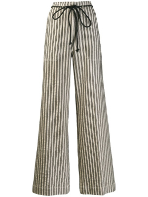 

Striped wide leg trousers, Ann Demeulemeester Striped wide leg trousers