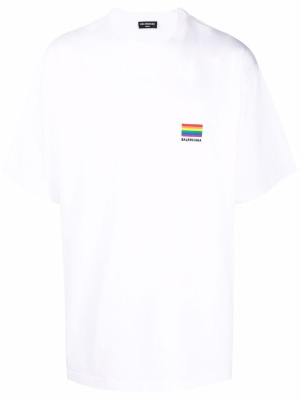 

LGBTQ logo T-shirt, Balenciaga LGBTQ logo T-shirt
