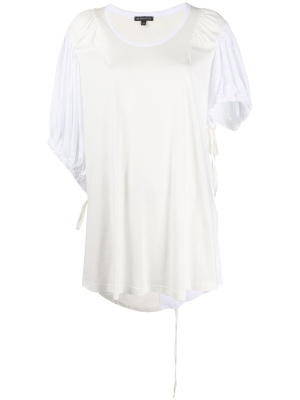 

Contrast sleeve oversized T-shirt, Ann Demeulemeester Contrast sleeve oversized T-shirt