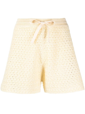 

Open knit drawstring shorts, Jil Sander Open knit drawstring shorts