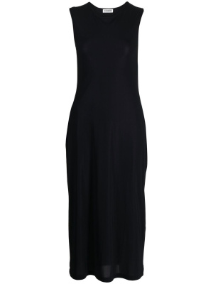 

Round neck sleeveless maxi dress, Jil Sander Round neck sleeveless maxi dress