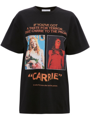 

Carrie Poster-print T-shirt, JW Anderson Carrie Poster-print T-shirt