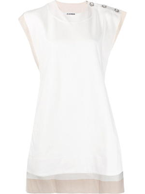 

High-low longline T-shirt, Jil Sander High-low longline T-shirt
