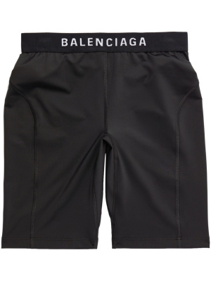 

Logo-waistband shorts, Balenciaga Logo-waistband shorts