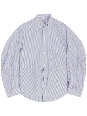 

Twisted-sleeve oversized shirt, Balenciaga Twisted-sleeve oversized shirt